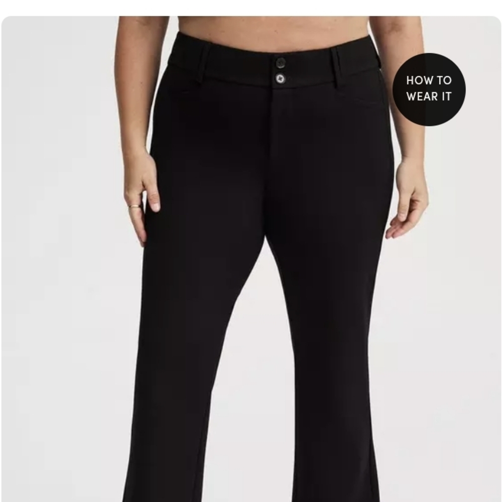 Torrid Trouser Boot Slacks - 18T